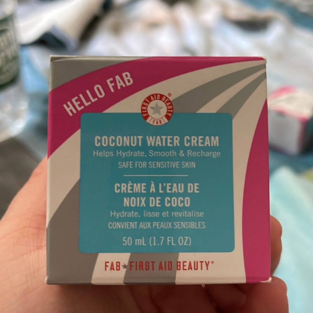 First aid beauty coconut water cream